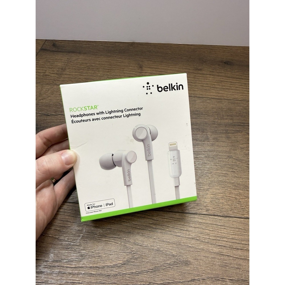 BELKIN HEADPHONES Rockstar with LIGHTNING‎ CONNECTOR